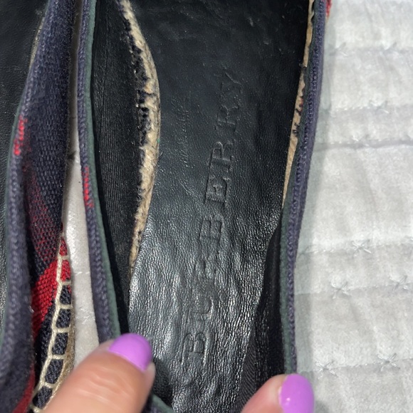 Preloved Burberry espadrilles great condition size 38 - Picture 3 of 11